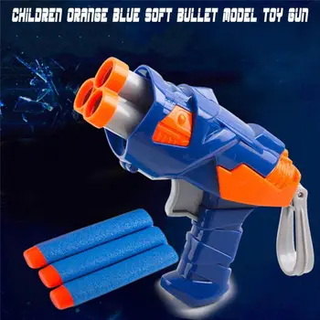 Copii Jucarii Moale EVA Bullet Pistol de Jucărie Pentru Glonț Darts Cap Jucării Rundă de Învățământ EP Copii Tunuri Y0J4