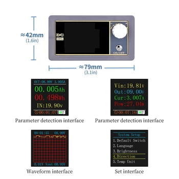 Digital Tensiune Constantă De Alimentare A Modulului De Voltmetru Ampermetru Wattmeter Tensiune Constantă De Curent Detector Programabile