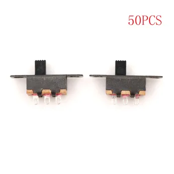 50Pcs SS12F15 SS12F15VG4 Poziție comutator Mâner Interruptor on-off mini Comutator Glisant lungime:4MM