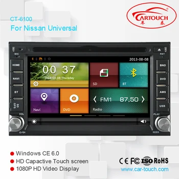 6.2 inch in bord șeful unității Masina DVD Player audio HD Touch Ecran 1080p Video Wifi GPS Stereo pentru Nissan, Hyundai, Mazda, Honda Holden
