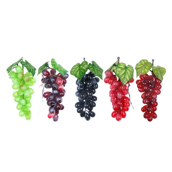 18CM Artificiale Fructe Struguri de Plastic Fals Decorativ Fructe Realiste Acasă Petrecerea de Nunta Decor Gradina Mini Simulare de Fructe