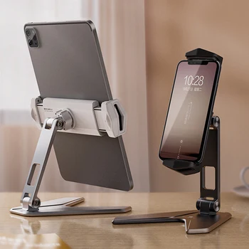 Universal Celulă De Tabel Suport Pliabil De Birou Suport Pentru Telefonul Mobil, Stand Pentru IPhone IPad Metal Reglabil Desktop, Tablet Suport