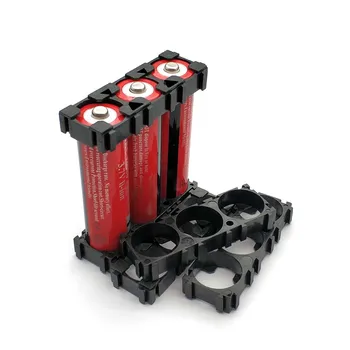 18650 Litiu Celule Cilindrice Baterie de Caz suport Suport pentru DIY Bateria 3 Secțiuni